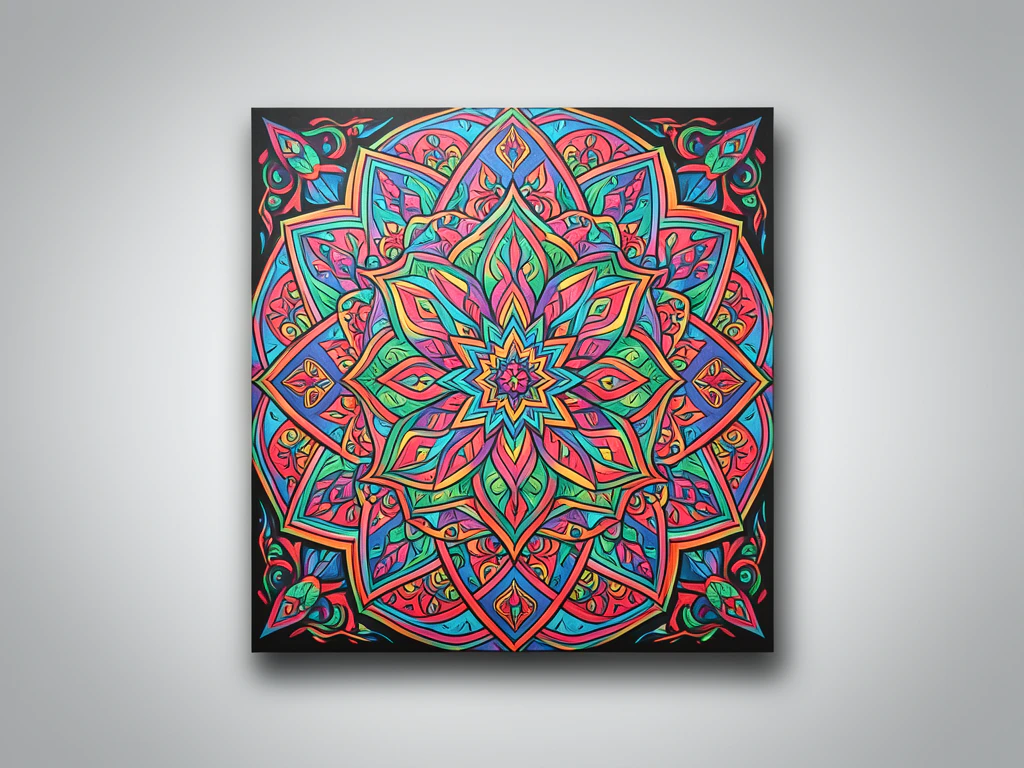 Easy Mandala Art Pattern 51