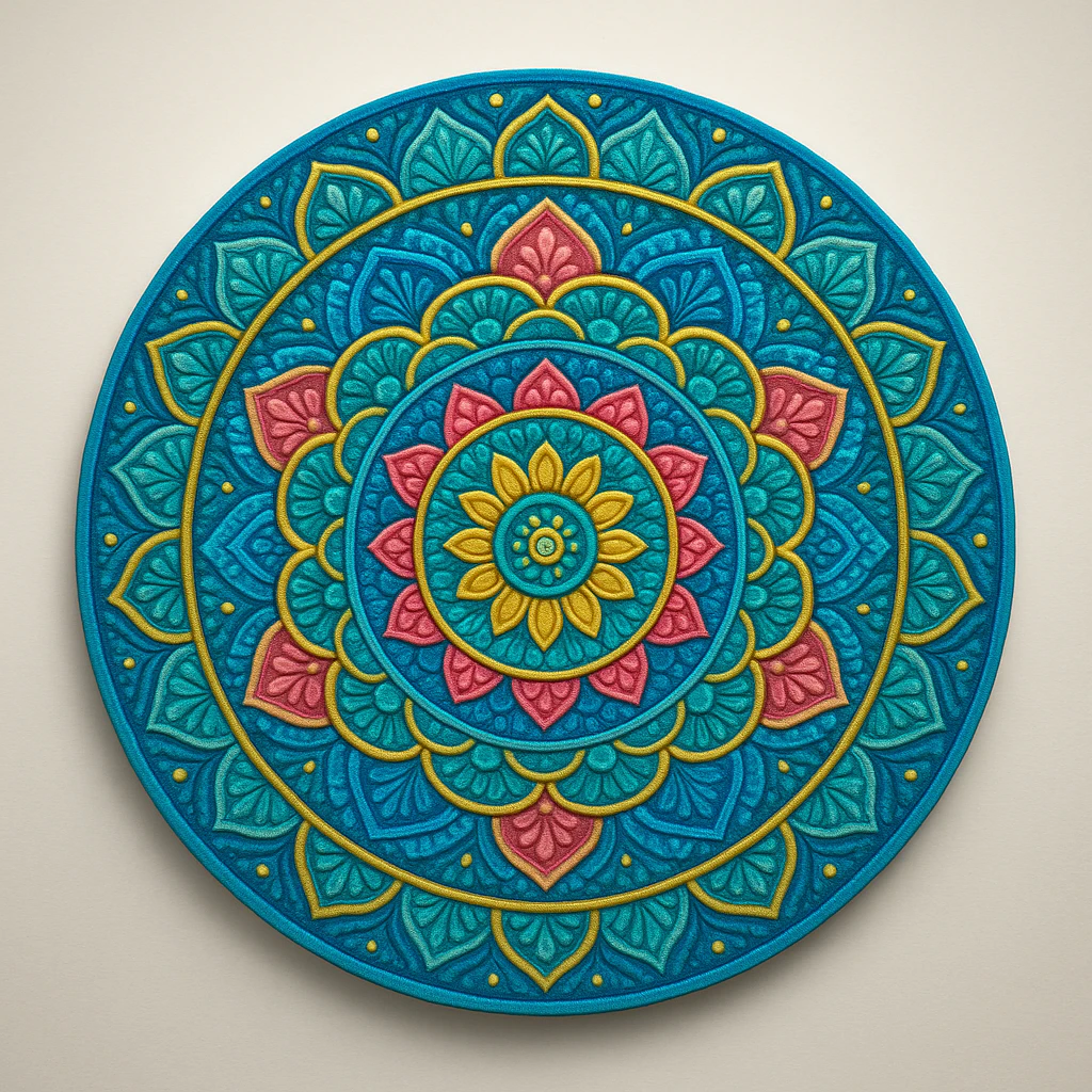 Easy Mandala Art Pattern 55