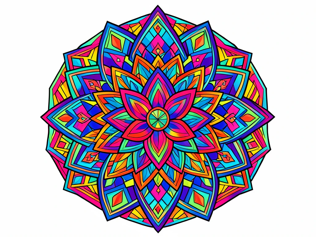 Easy Mandala Art Pattern 61