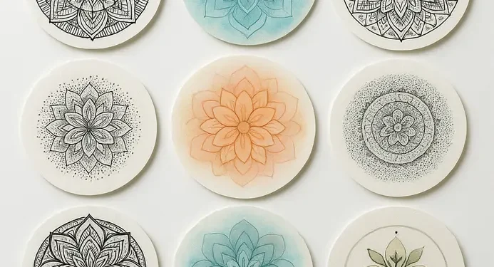 Easy Mandala Art Pattern