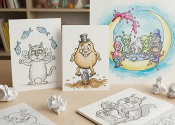 Funny Drawings And Artwork