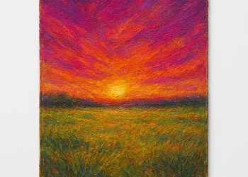 Oil Pastel Paintings