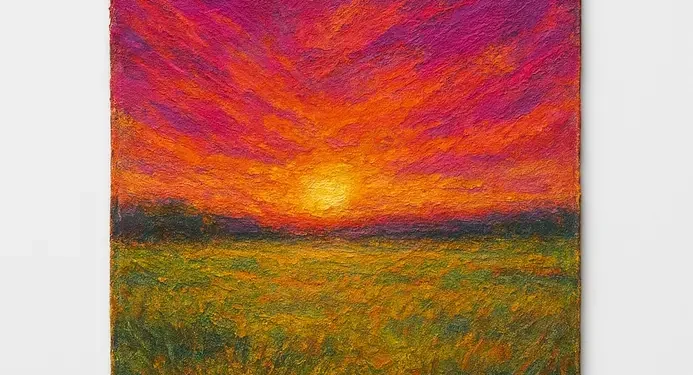 Oil Pastel Paintings
