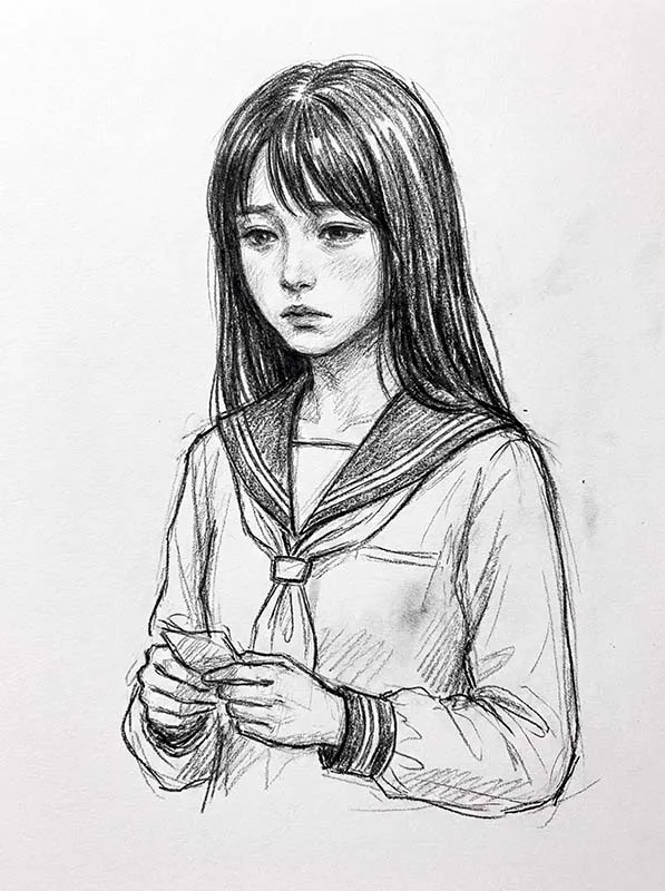 Silent Hill F Drawing 1