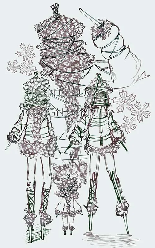 Silent Hill F Drawing 19