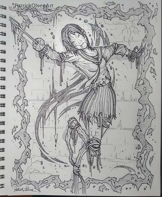 Silent Hill F Drawing 21