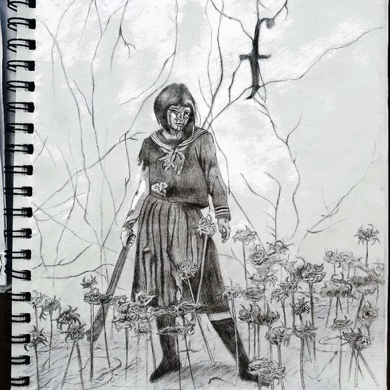 Silent Hill F Drawing 26