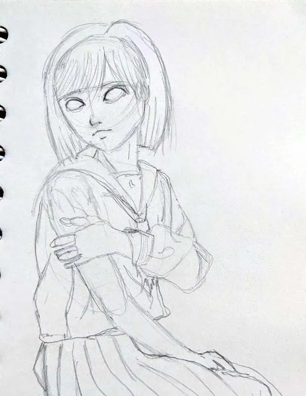 Silent Hill F Drawing 28