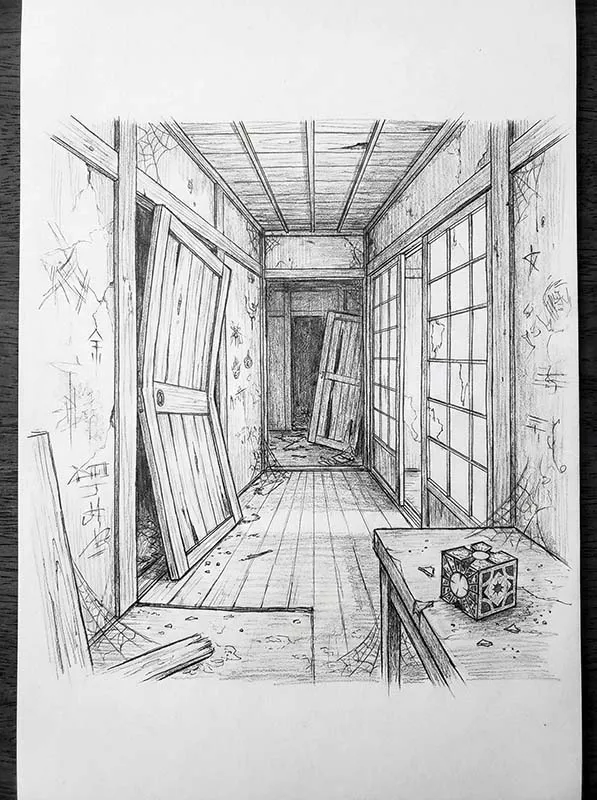 Silent Hill F Drawing 4