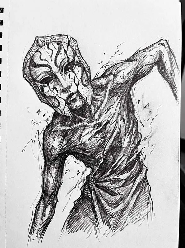 Silent Hill F Drawing 5