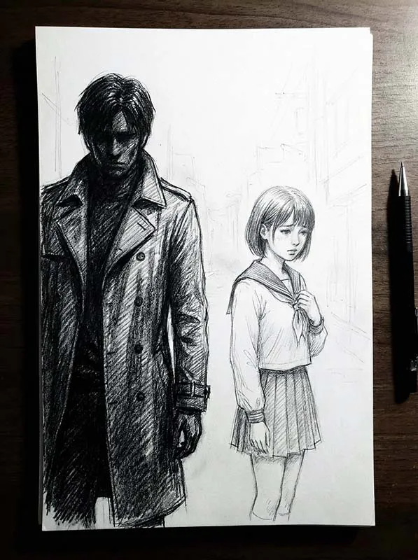 Silent Hill F Drawing 8
