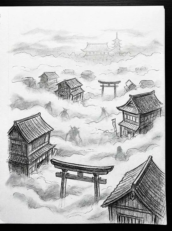 Silent Hill F Drawing 9