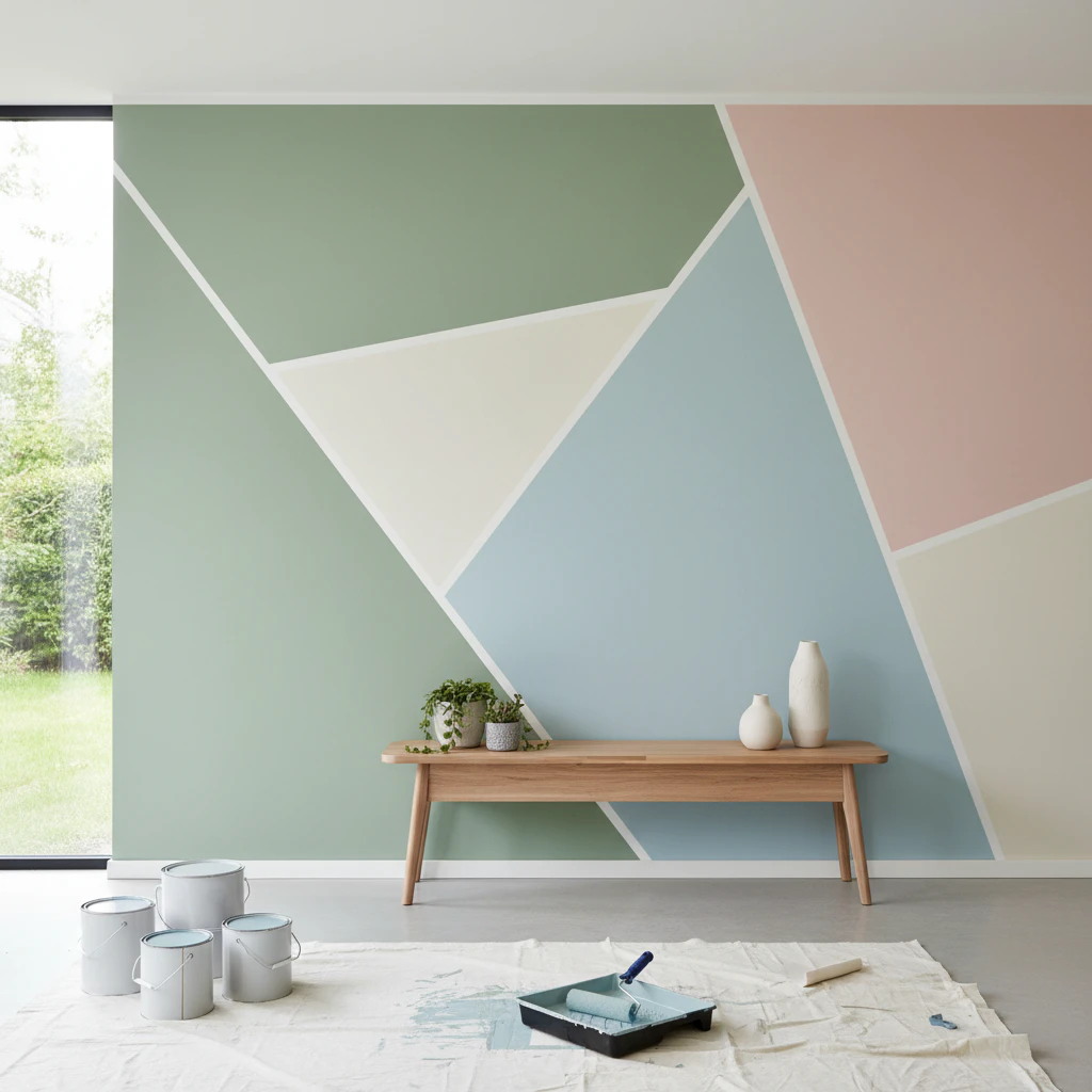 Easy DIY wall painting idea 63