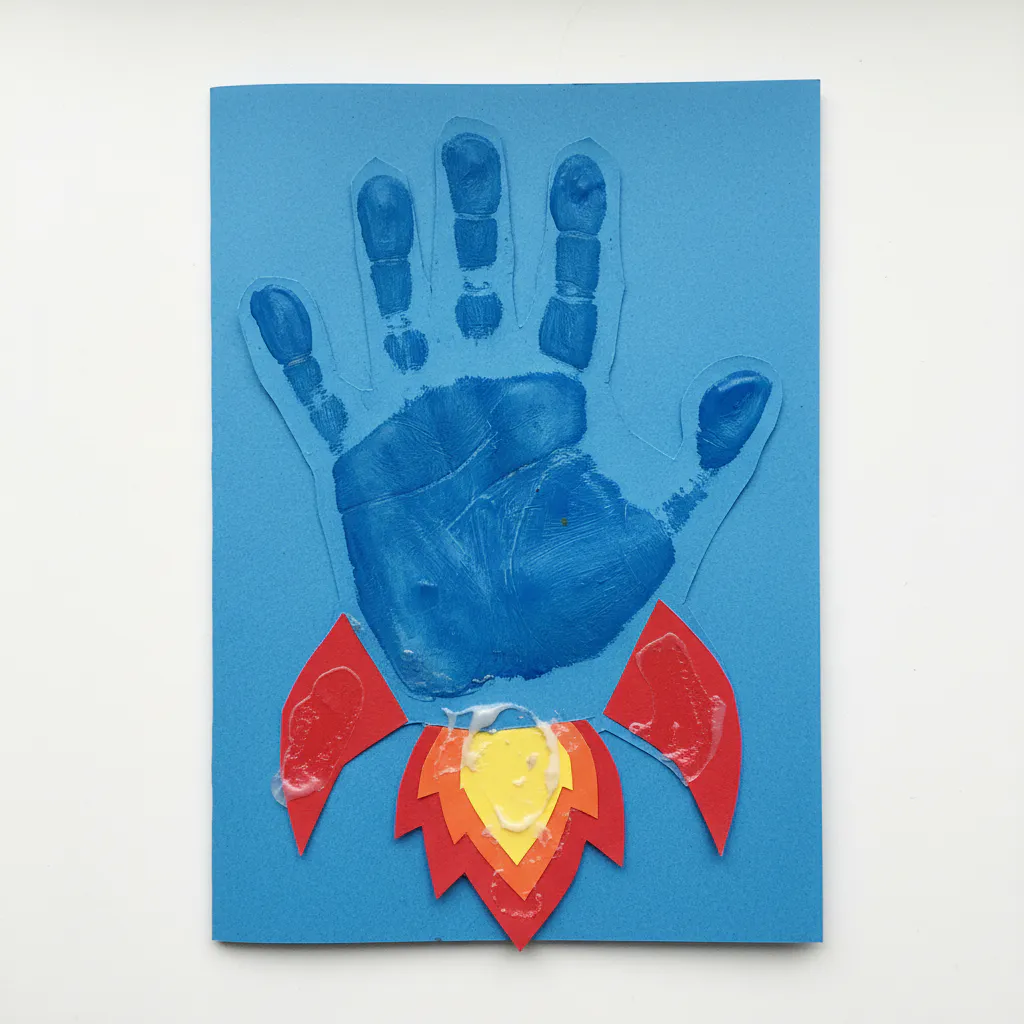 Easy Father's Day craft for kids 27