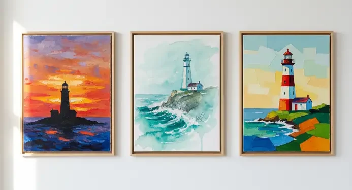 Easy Lighthouse Painting Ideas