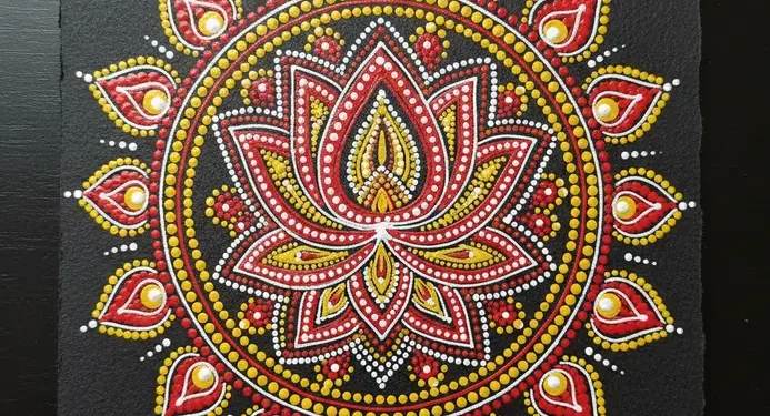 Easy Madhubani Drawing Ideas