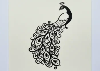 Easy Pichwai Drawing Ideas