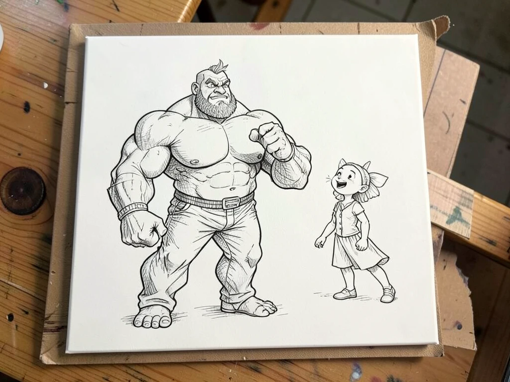 Funny drawing and artwork 78