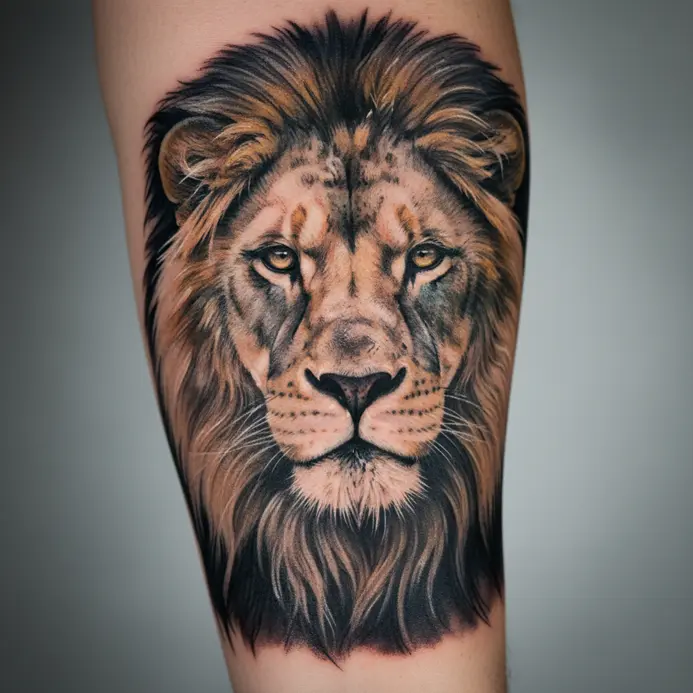 The final look of a tattoo at three months, with vibrant, settled ink and skin that looks and feels normal.