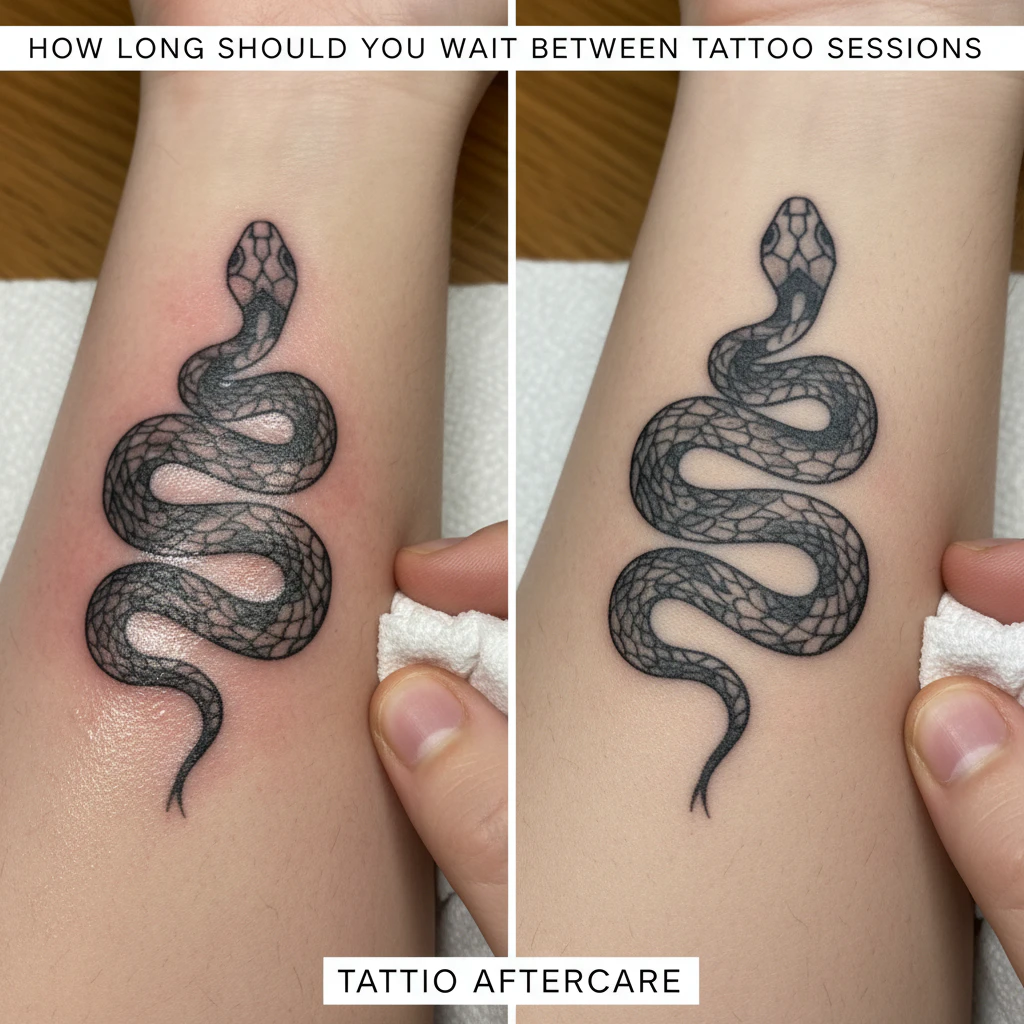 How long should you wait between tattoo sessions 11
