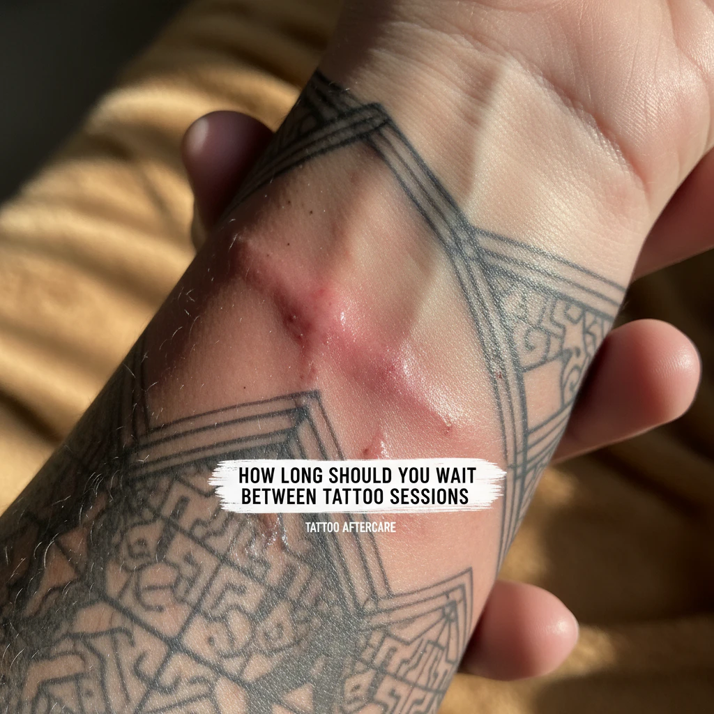 How long should you wait between tattoo sessions 16