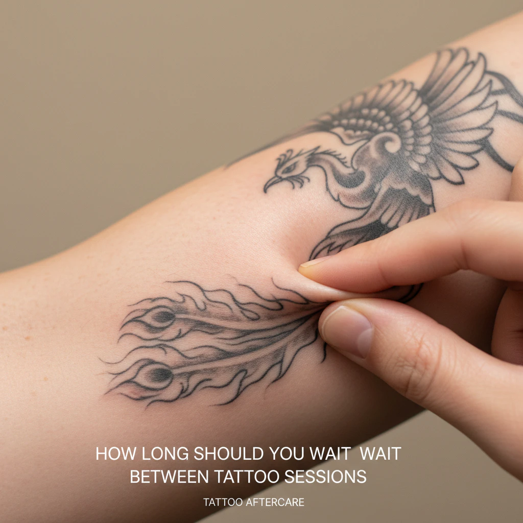 How long should you wait between tattoo sessions 19