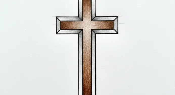 How To Draw A Cross