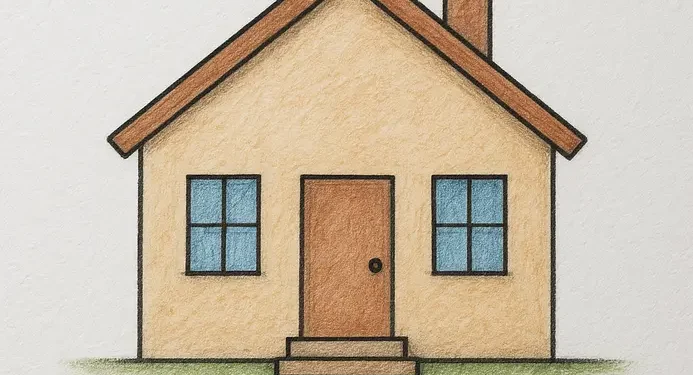 How To Draw A House