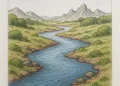 How To Draw A River