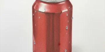 How to Draw a Soda Can
