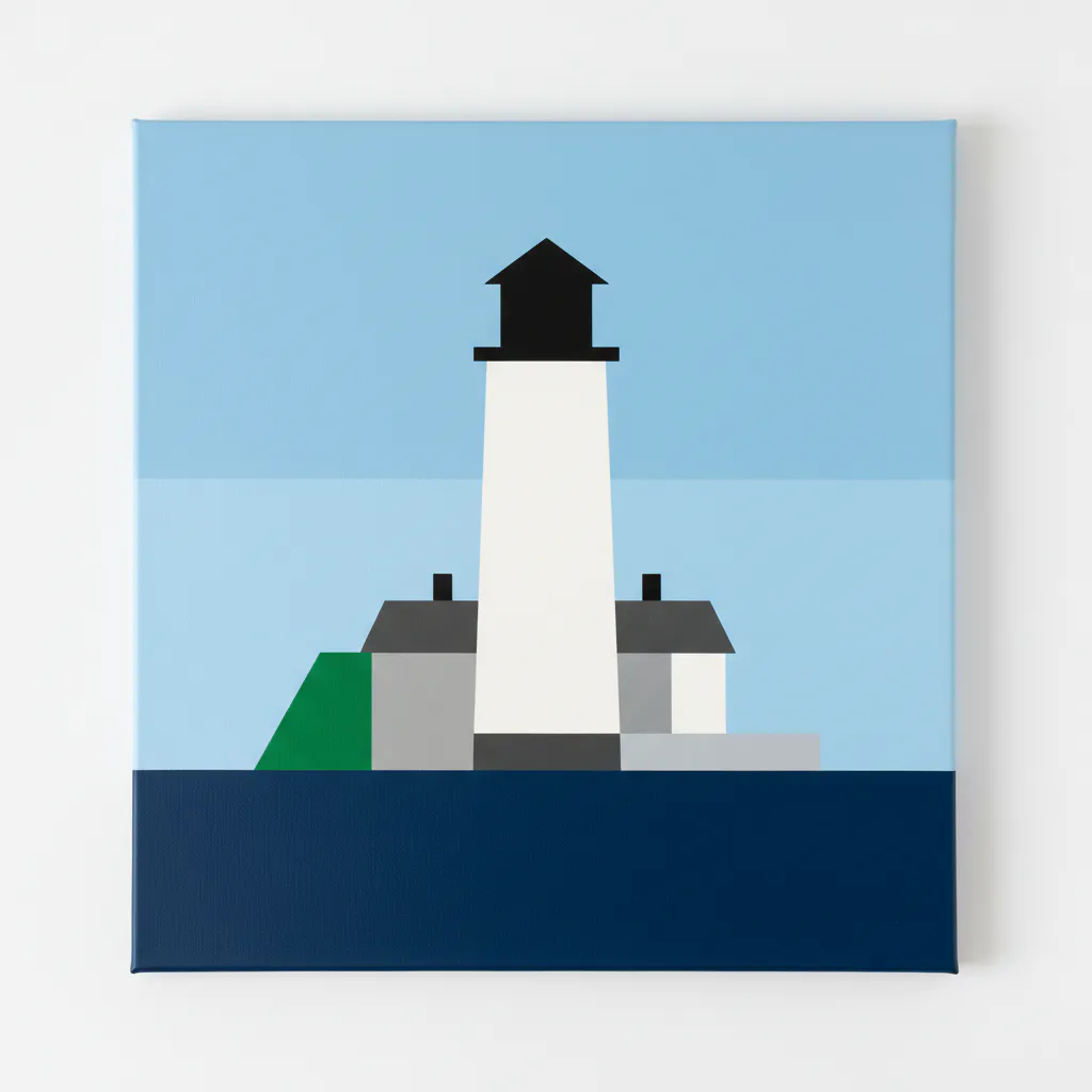 Lighthouse painting idea 23