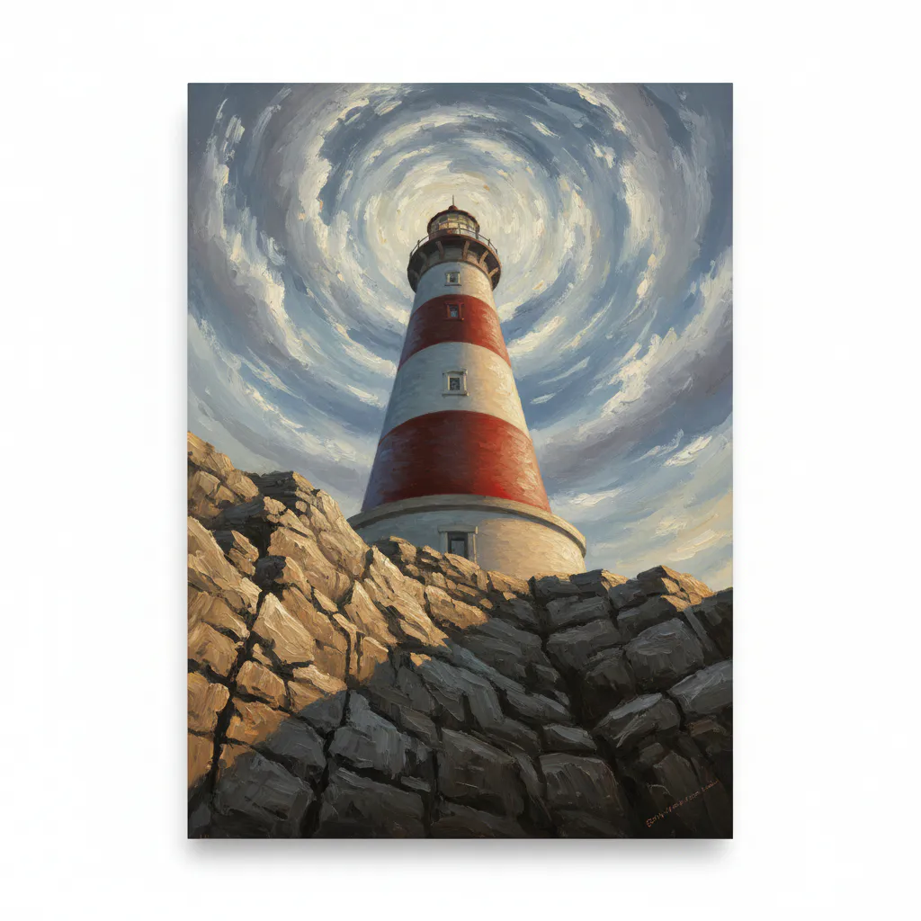 Lighthouse painting idea 27