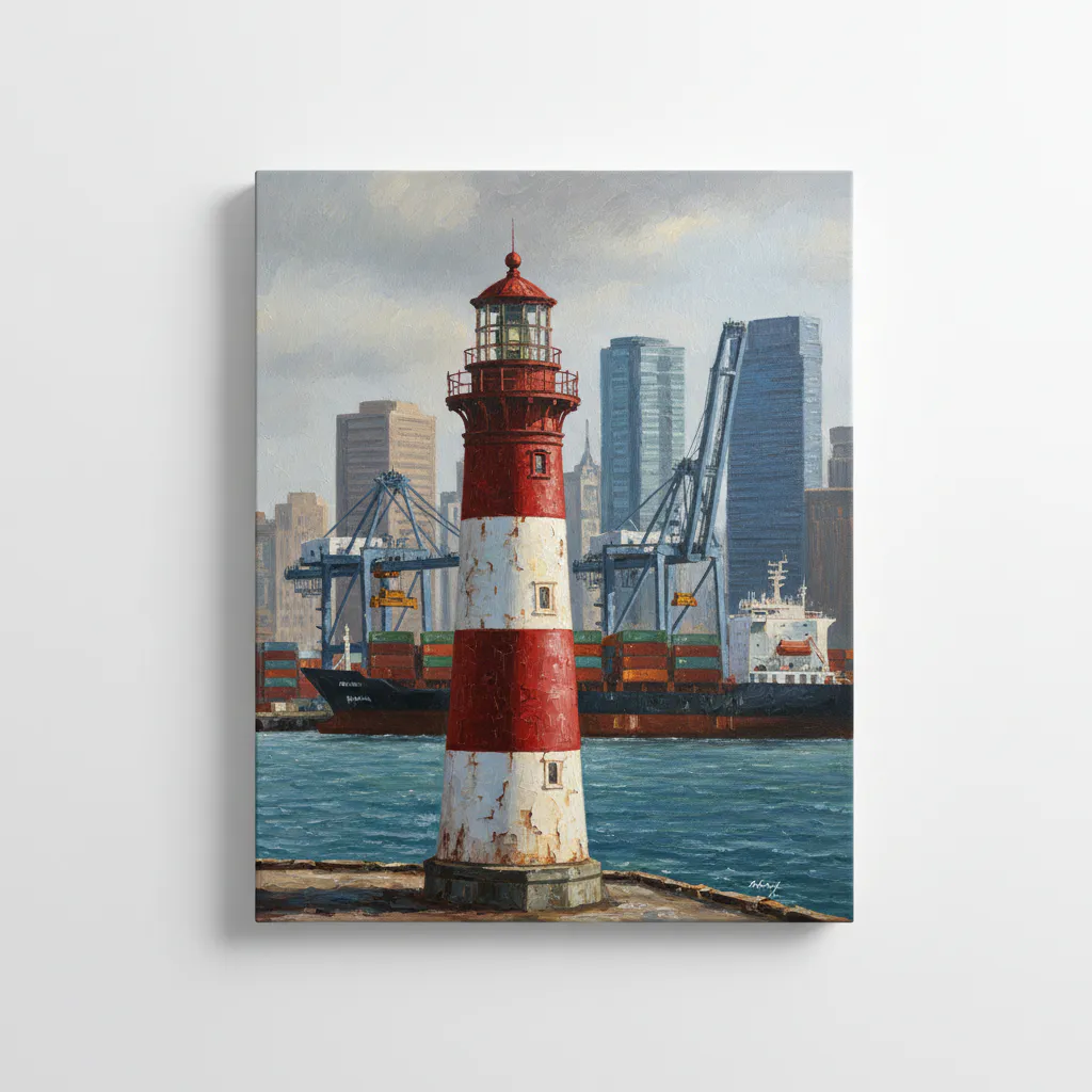 Lighthouse painting idea 32