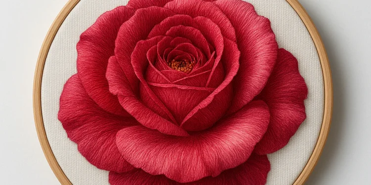 Needle Embroidery Painting Ideas