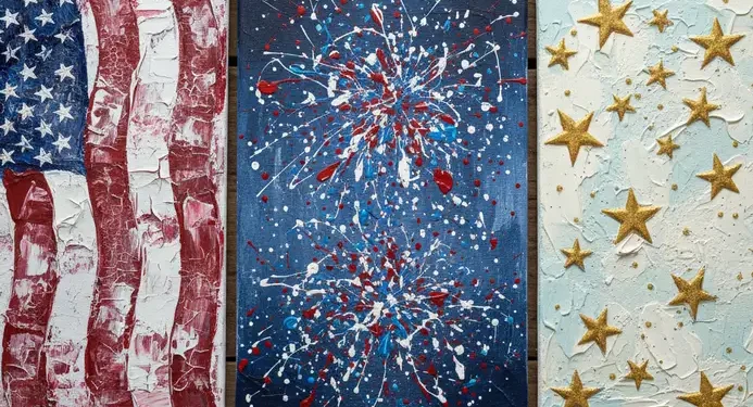 4th Of July Painting Ideas