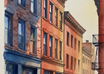 Architectural Drawing And Paintings