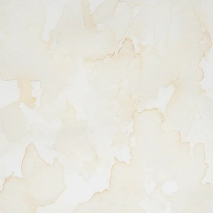 A sheet of textured cold-press watercolor paper with a round brush resting on it.