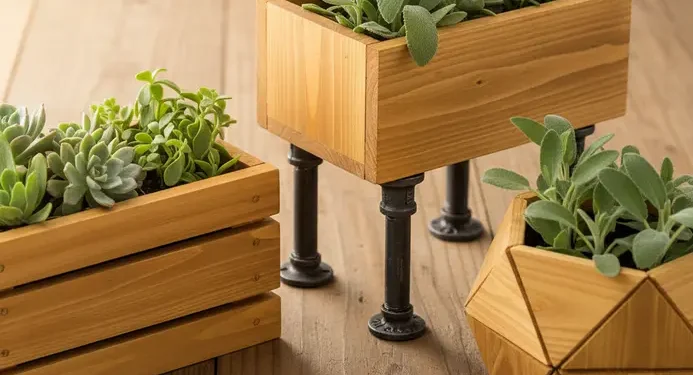 Diy Wood Planter Box Designs