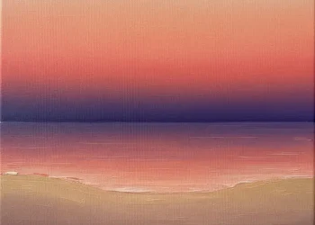 Easy Acrylic Beach Painting For Beginners