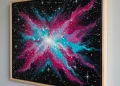 Easy Acrylic Galaxy Painting For Beginners