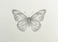 Easy Butterfly Drawing Ideas