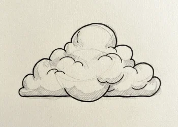 Easy Cloud Drawing Ideas
