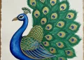 Easy Peacock Painting Indian Art