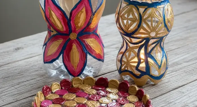 Easy Plastic Bottle Art