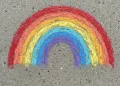 Easy Sidewalk Chalk Art