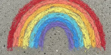 Easy Sidewalk Chalk Art