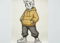 Easy Tomboy Art Illustration