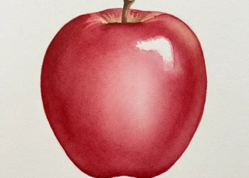 Easy Watercolor Fruit Painting Ideas