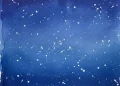 Easy Watercolor Night Sky Painting Ideas