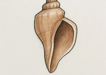 How To Draw A Seashell